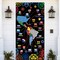 Hispanic Heritage Month Decorations Door Cover World Flag Banner